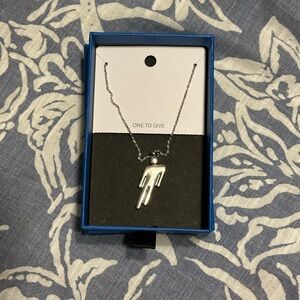 Billie Eilish Silver Pendant Necklace